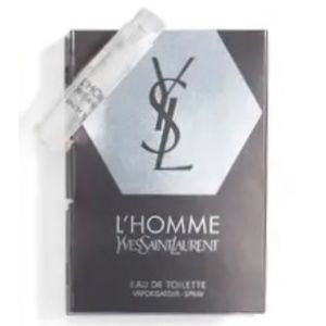 ❤️ 4 for $25 Yves Saint Laurent L'Homme YSL Mini Travel Vial New on Card